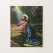 Puzzle Vintage Jésus Christ prier, Jardin de Gethsémani (Vertical)