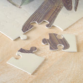 Puzzle Vintage Look, Oiseau perché sur une branche (Côté)