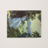 Puzzle Vintage Love and Romance, Romantic Tropical View (Horizontal)