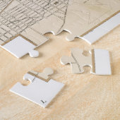 Puzzle Vintage Map of Albany (Côté)