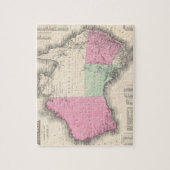 Puzzle Vintage map of Australia (Vertical)