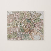 Puzzle Vintage Map of Berlin (Horizontal)