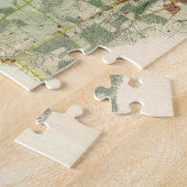 Puzzle Vintage Map of Burlington (Côté)