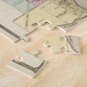 Puzzle Vintage Map of Madison WI (1878) (Côté)