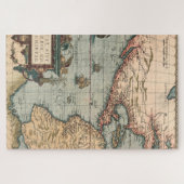 Puzzle Vintage Map of North America (Horizontal)