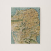Puzzle Vintage Map of San Francisco (Vertical)