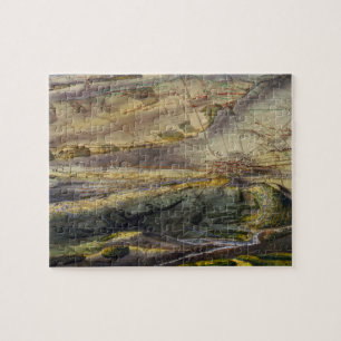 Puzzle Vintage Map of The Gettysburg Battlefield (1863)