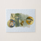 Puzzle Vintage Mère Goose Nursery Rhyme Hey Diddle (Horizontal)