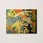 Puzzle Vintage Mère Oie Lecture Livres aux enfants (Horizontal)