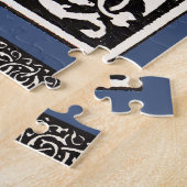 Puzzle Vintage Monogram S Art Nouveau Letter (Côté)