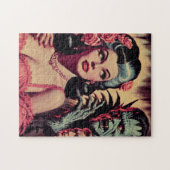 Puzzle Vintage Monster Horror Girl (Horizontal)