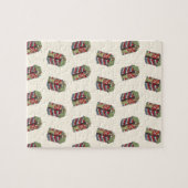 Puzzle Vintage Motif de Noël, Nutcracker Toy Soldier (Horizontal)