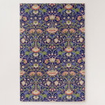 Puzzle Vintage motif floral, William Morris<br><div class="desc">William Morris (24 mars 1834 - 3 octobre 1896) était un designer textile britannique, poète, romancier, traducteur et militant socialiste associé au British Arts and Crafts Movement. Il a contribué de façon importante à la renaissance des arts textiles traditionnels britanniques et des méthodes de production. Ses contributions littéraires ont contribué...</div>