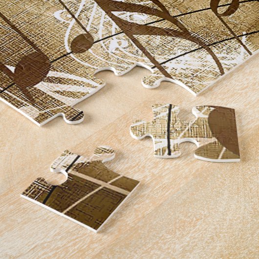 Puzzle Vintage music (Côté)