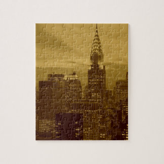 Puzzle Vintage New York Manhattan