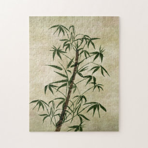 Puzzle Vintage Oriental Bamboo 1