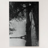 Puzzle Vintage Paris Tour Eiffel coucher de soleil (Vertical)