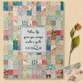 Puzzle Vintage Patchwork Print
