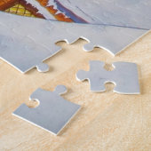 Puzzle Vintage Père Noël Sleigh (Côté)