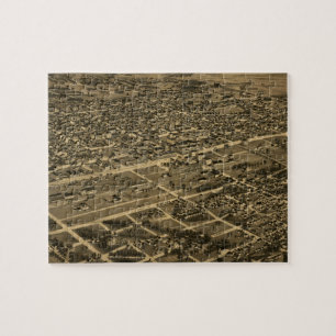 Puzzle Vintage Pictorial Map of Birmingham