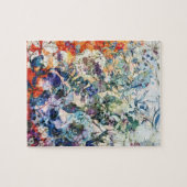 Puzzle Vintage Printemps sauvage Botanique Floral (Horizontal)