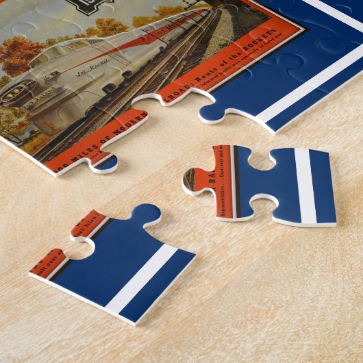 Puzzle Vintage Railway Advertising     (Côté)