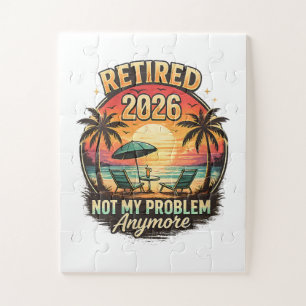 Puzzle Vintage Retraité 2026 plus mon problème