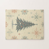 Puzzle Vintage/rétro moderne Noël/hiver (Horizontal)
