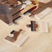 Puzzle Vintage Rhodes Town Grèce Travel Art (Côté)