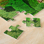 Puzzle Vintage Route 66, affiche nostalgique. (Côté)