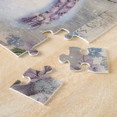 Puzzle Vintage Snowman Elegance Noël (Côté)