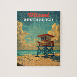 Puzzle Vintage South Beach Miami
