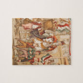 Puzzle Vintage St. Nicholas Dutch St. Nick Sinterklaas (Horizontal)