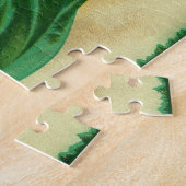 Puzzle Vintage St. Patrick's Day Lass Wearing Green (Côté)