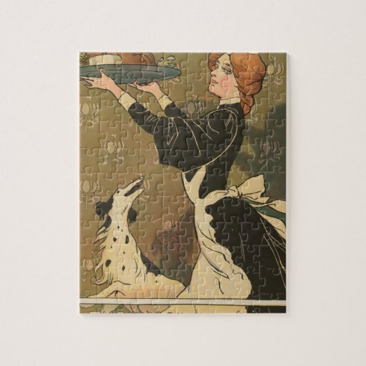 Puzzle Vintage Thanksgiving Victorian Turkey (Vertical)