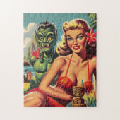 Puzzle Vintage Tiki vers le haut (Vertical)