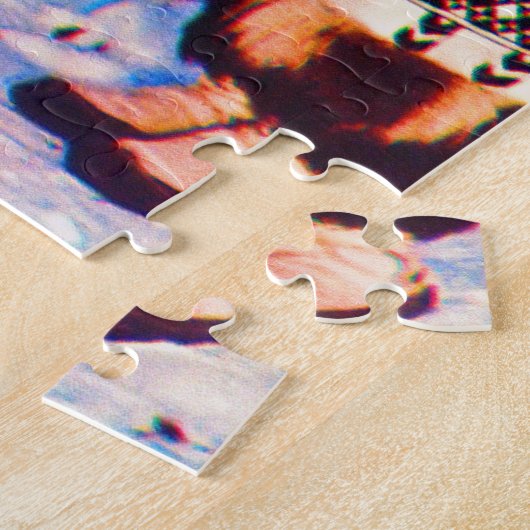 Puzzle Vintage USA Alaska igloo builders (Côté)