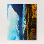 Puzzle Vintage USA Alaska Matanuska glacier (Vertical)