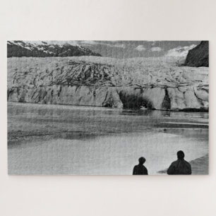 Puzzle Vintage USA Alaska Mendenhall glacier Juneau