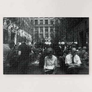 Puzzle Vintage USA New York Rockefeller Center