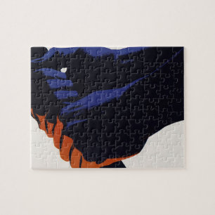 Puzzle Vintage usine, production manufacturière