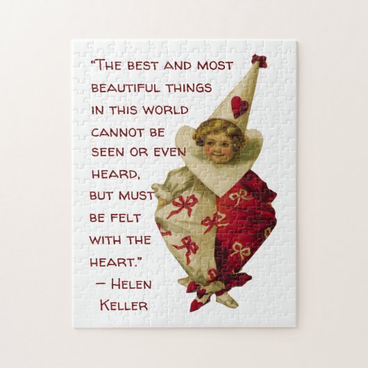 Puzzle vintage Valentine (Vertical)