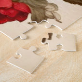 Puzzle Vintage Valentine amour art cupide (Côté)