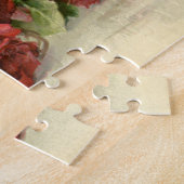 Puzzle Vintage Victorian Flowers, Red Roses (Côté)