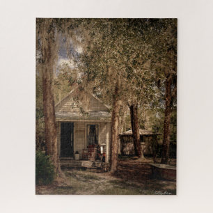 Puzzle Vintage Vieux Floride Rustique chalet en bois
