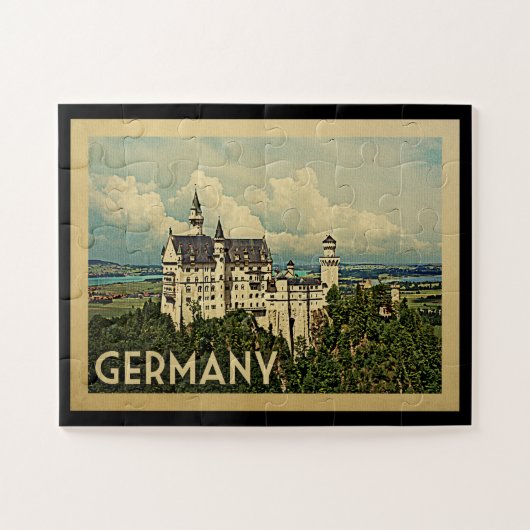 Puzzle Vintage voyage allemand (Horizontal)