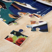 Puzzle Vintage voyage Athènes Grèce (Côté)