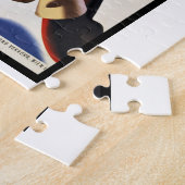 Puzzle Vintage voyage Autriche Ski (Côté)