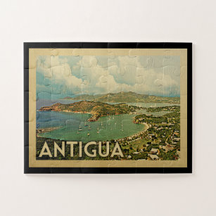 Puzzle Vintage voyage de l'Antigua