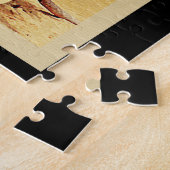 Puzzle Vintage voyage de palmier Zihuatanejo (Côté)